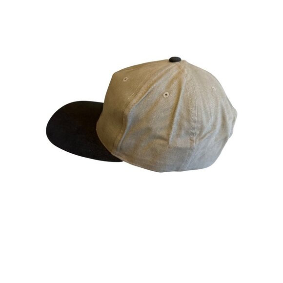 Vintage Quail Unlimited Embroidered Snapback Hat Gray & Black Adjustable - Picture 2 of 6